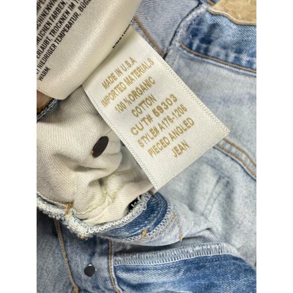 AGOLDE Pieced Angled Jean in Matrix EUC Size 32 Revolve $238 MSRP - Picture 9 of 10